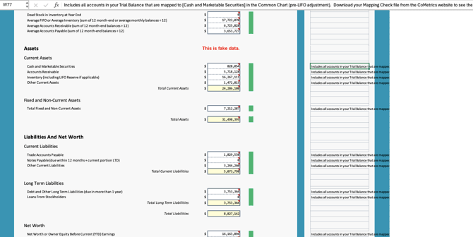 HARDI ABS Balance Sheet Tab