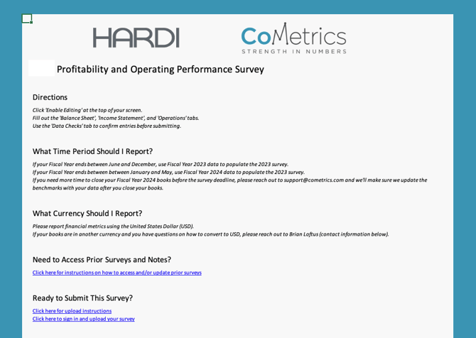 HARDI ABS Welcome Tab