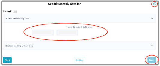 Submit New Unitary Data with Borders